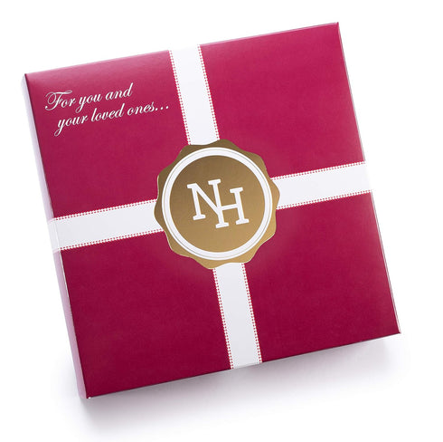 Holiday Nuts Gift Basket - Assortment of Sweet & Roasted Salted Gourmet Nuts - Food Gift Box for Him, Husband