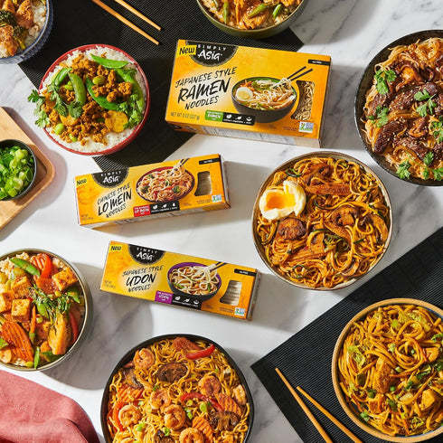 0.87 oz (Pack 12) Simply Asia Curry Udon Noodle Bowl Seasoning Mix
