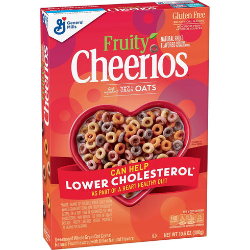 Fruity Cheerios Gluten Free, Breakfast Cereal, 10.6 Oz