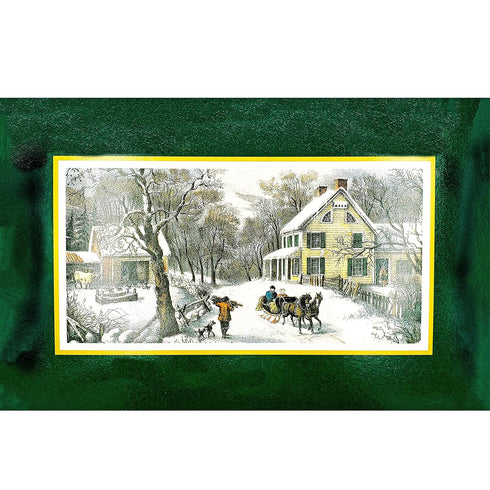 Amish Buggy 24 OZ Home Made Creamy Peanut Butter Fudge - Currier and Ives Gift Box