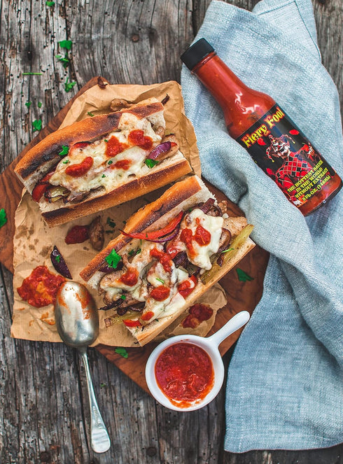 5 oz. Hellfire Hot Sauce Fiery Fool - Extreme Hot Sauce without Extract, Featured on Hot Ones TV Show