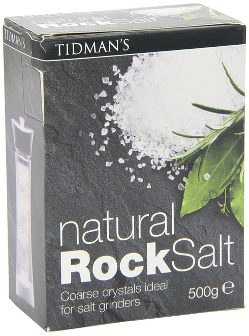 Tidmans 3 17.7 oz Natural Rock Salt - x