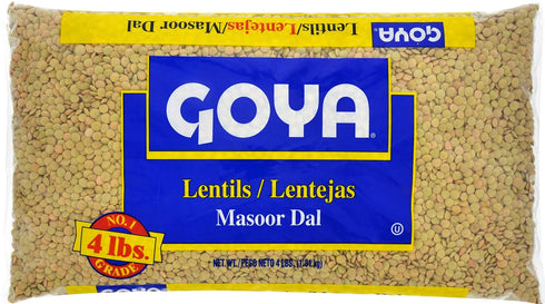 Goya Foods Dry Lentils, 4 Pound