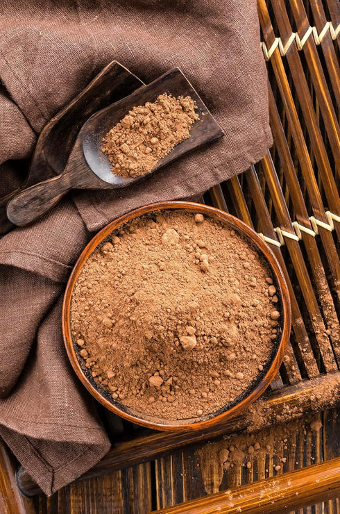 10-12% Packaged (8 Minimalist Natural Cocoa Powder with Cocoa Butter, Perfect for Baking and Hot Chocolate
