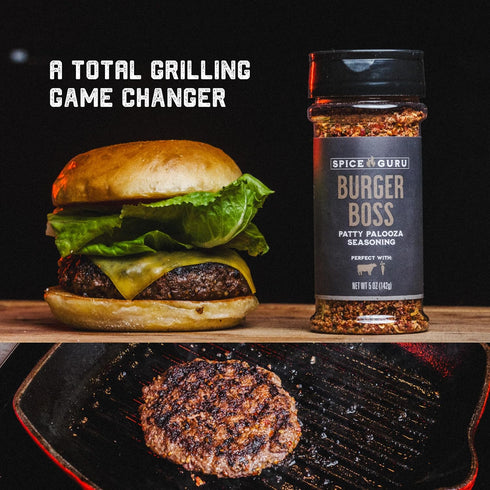 Set 4 Set Spice Guru Grill Seasoning Gift - Flavor BBQ Seasonings and Rubs - Christmas Gifts for Men Who Cook - BBQ Rub