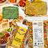 Rani Far Far/Fryums (Wheat & Tapioca Pellet) Bhindi Shape 7oz (200g) - Vegan, Kosher, Uncooked Snack