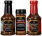 Charlie Vergos Rendezvous (Memphis) BBQ Sampler Bundle -- Hot BBQ Sauce, Original BBQ Sauce &