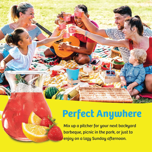Packs, Lemonade,6 Packets Wyler's Light Pitcher Water Drink Mix, Strawberry Pitcher