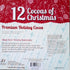 12 Cocoas of Christmas - 12 K Cups - Premium Holiday Cocoa Gift Set
