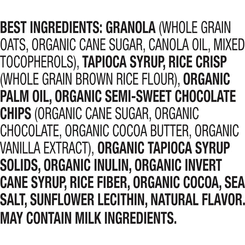 5 4.9 oz (Pack 12) Annie's Gluten Free Chewy Granola Bars, Double Chocolate Chip, Bars