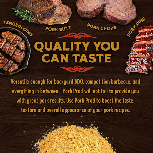Flavor-Packed (14.2 Oz) Big Poppas Pork Prod Pork Injection Championship-Grade BBQ Injection for Juicy, Meat Savory