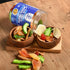 (14,3 Oz) HASANZADE Dried Fruit Mix Organic Vegan Gluten Free Healthy Snacks Dried Fruit Mix with Ginger, Coconut