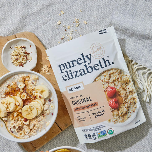 10 Purely Elizabeth, Oatmeal Ancient Grain Original Organic, Ounce
