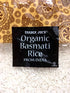 Trader Joe's WT.32OZ (2LBS) 908g Organic Basmati Rice NET