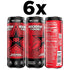 12 oz (6 Pack) Rockstar Punched Energy Drink, Fruit Punch, fl Cans