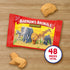 BARNUM'S ANIMALS 48 Packs (4 BARNUM'S Original Animal Crackers, Bulk Kids Snacks, Snack Boxes)