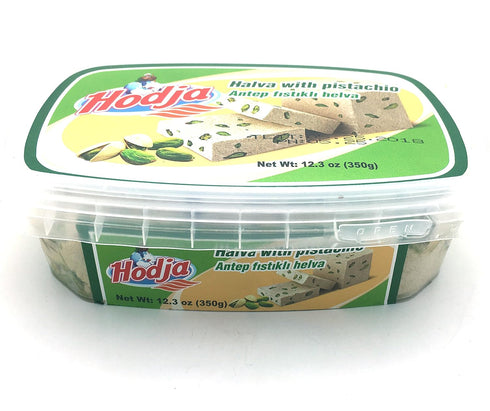 Hodja 12.3-Ounce (Pack 2) Halva, Halva with Pistachio
