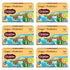 Celestial Seasonings Ginger + Probiotics Herbal Tea, Caffeine Free, 16 Tea Bags