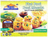 Rani Pani Puri Coins (Uncooked, Microwaveable) 7oz with Pani Puri Masala (14-Spice Blend) 3.5oz, Vegan