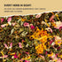 Leckar Raw Herbs for Women Herbal Tea Blend with Lemon balm, Raspberry leaf, Calendula, Rose, St. John's wort (Herbal