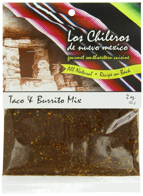 Los Chileros Taco and Burrito Mix, 2 Ounce