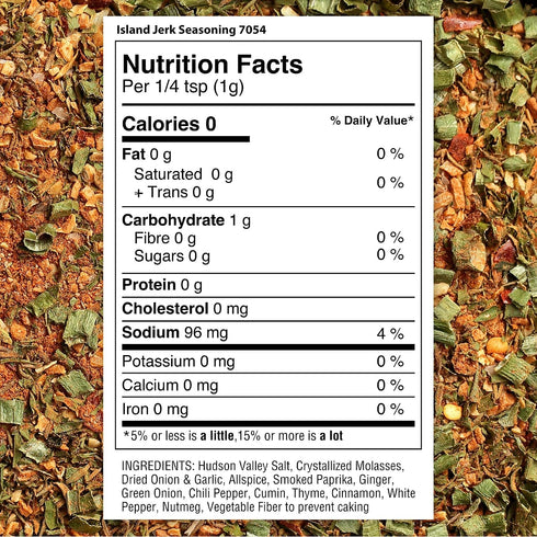 4 oz 7054 The Spice Lab Island Jerk Seasoning - All Purpose Jamaican Jerk Chicken Blend for Chicken Liver, Ground Pork