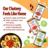 1932 Pack 2 Ashoka Sandwich Chutney | Made with Coriander Leaves, Lemon Juice & Fresh Garlic | Vegan | Kosher Certified