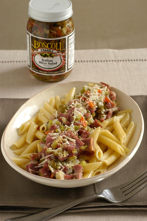 15.5 oz. Boscoli Family Italian Olive Salad