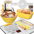 BICRET Sourdough Starter Kit with Jar Complete Sourdough Bread Baking Supplies for Beginners,