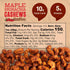 2.5 oz (Pack 3) Sugar Bobs Finest Kind, Maple Sriracha Cashews, Slow Roasted Sweet and Salty Nuts, Handmade in Vermont