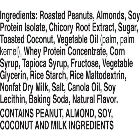 5 7.1 OZ (Pack 4) Nature Valley Chewy Granola Bar, Protein, Coconut Almond, Bars