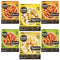 Bravo Bravissimo Italian Pasta Meal Variety Pack Gourmet, Vegetarian & Vegan-Friendly, Microwaveable,