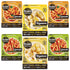 Bravo Bravissimo Italian Pasta Meal Variety Pack Gourmet, Vegetarian & Vegan-Friendly, Microwaveable,