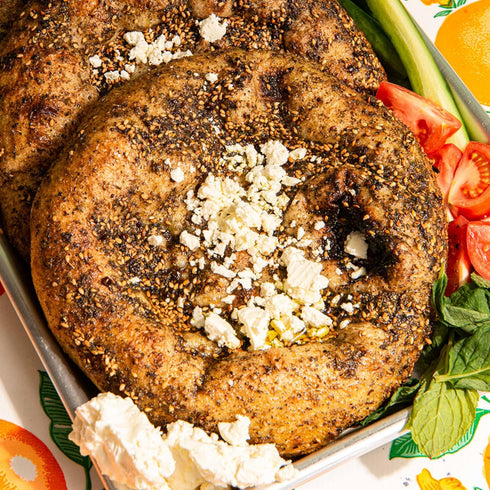 Z&Z Za'atar Spice Blend | 2 Oz Za'atar Seasoning with Sumac & Toasted Sesame Seeds for Breads, Salads, Chicken, Snacks