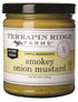 Terrapin Ridge Farms Smokey Onion Mustard Gourmet Mustard for Burgers, Brats, Sandwiches