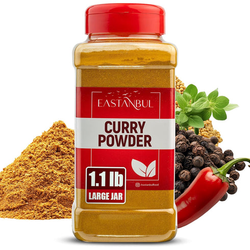 Eastanbul Curry Powder, 1.1lb, Traditional Indian Spice Blend Curry, Authentic Seasoning, Premium
