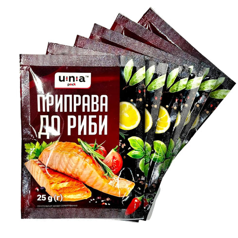 TEAMORE Una - Seasoning for Fish, Authentic Seafood Spice Blend, Ideal for Grilling,