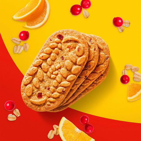 8 Packs (4 Pack) belVita Breakfast Bars Biscuits, Cranberry Orange, Biscuits Per
