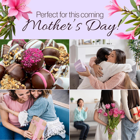 16 Box of Chocolates Gift for Mom - Kosher Dairy Free, Vegan Chocolate Gift Box - Pc Handcrafted Truffle Candy