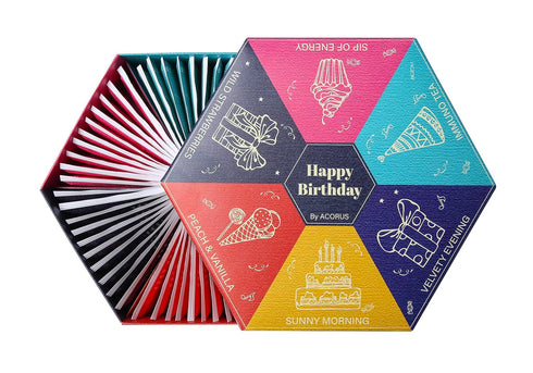 Acorus Happy Birthday Tea Gift Sets | Assorted Tea Set Birthday Present