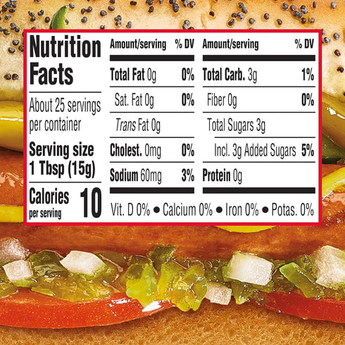 12.7 oz Heinz Sweet Relish, fl Bottle
