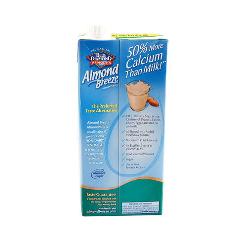 32 Oz Blue Diamond Almond Breeze, Sweetened Original, Fl