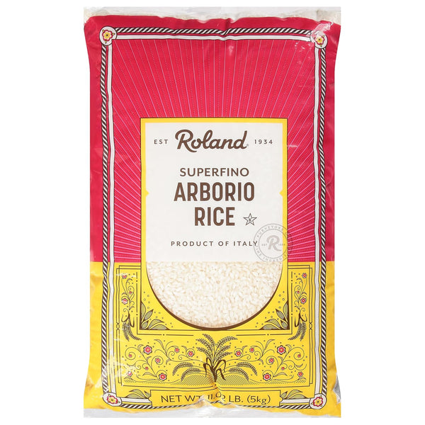 Roland Foods Superfino Arborio Rice, Specialty Imported Food, 11 Pound, Pack of