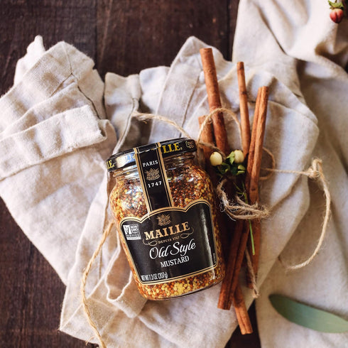 Pack 7 Oz, 4 Count Maille Mustard Variety