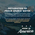 16 Oz (Pack 6) Proud Source Alkaline Spring Water - Rocky Mountain Sourced Mineral Water with Electrolytes, BPA-Free