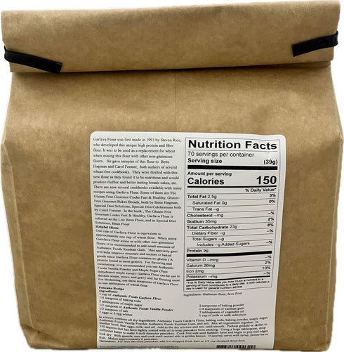 Authentic Foods 6 lb Garfava Flour