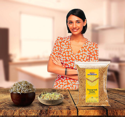 Rani Fenugreek (Methi) Seeds Whole, 25oz (1.56lbs) PET Jar, All Natural, Vegan, Gluten Friendly