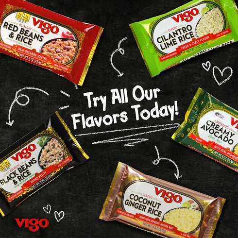 (8 (Pack 12)) Vigo Authentic Mexican Rice with Corn, No Fat Ounce