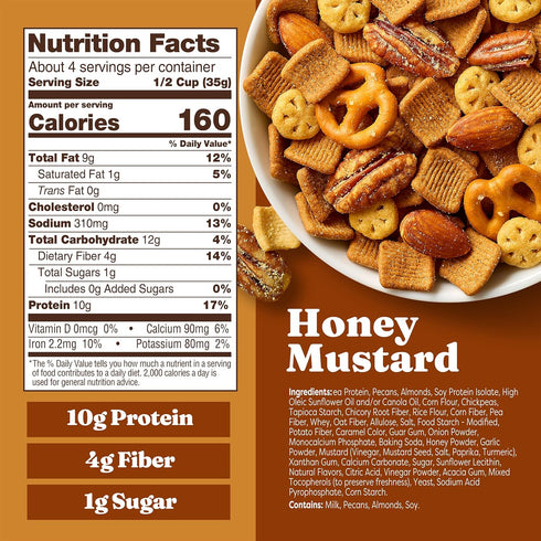 10g 1g 5.25 (Pack 5) Packaging Catalina Crunch Protein Snack Mix - Protein, Sugar per Serving - Good Source of Fiber