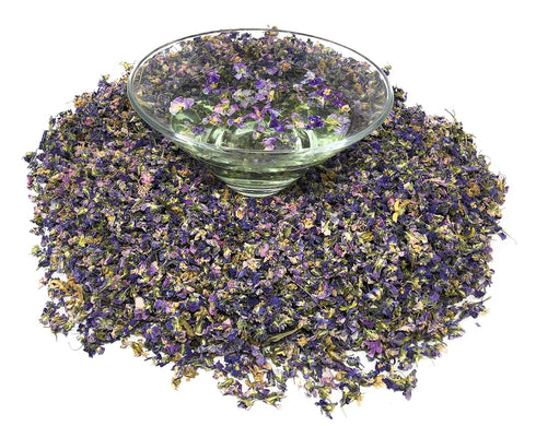Dried Violets - Natural Violet Flower Sprinkles from Germany (Viola Odorata) - Whole Flowers for Salads, Snacks,
